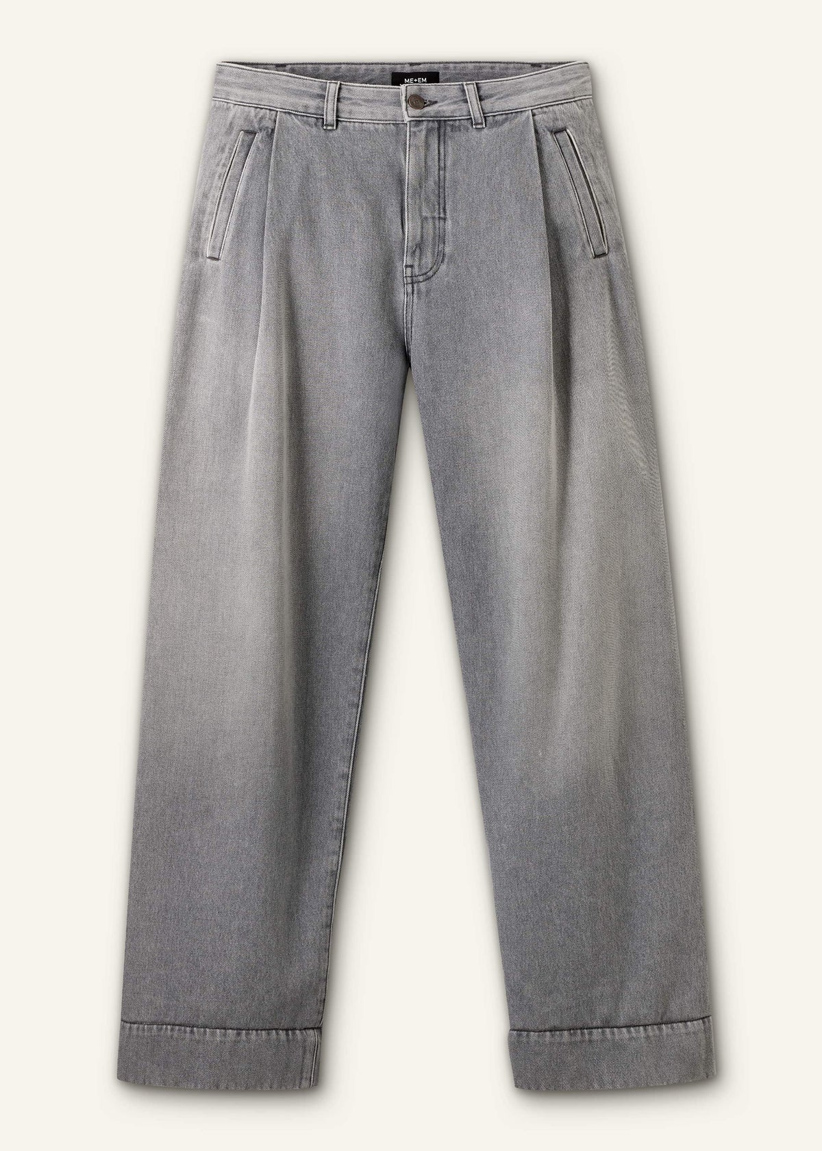 ME+EM Gray Clever Jean