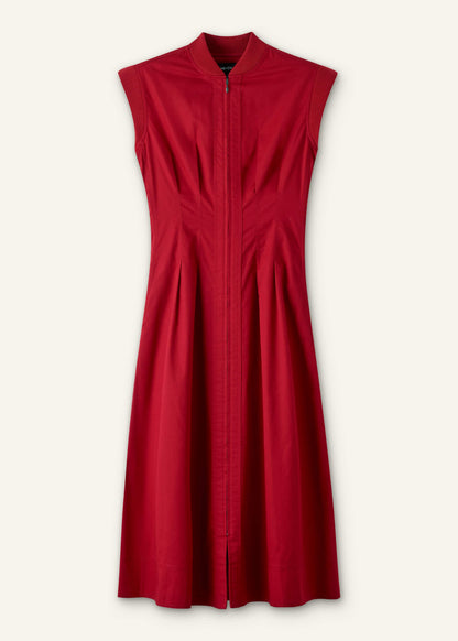 ME+EM Red Sporty Smart Midi Dress