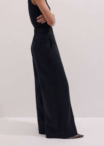 ME+EM Black Wide-Leg Pant