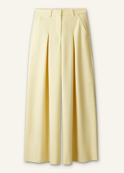 ME+EM Yellow Very Wide-Leg Pant