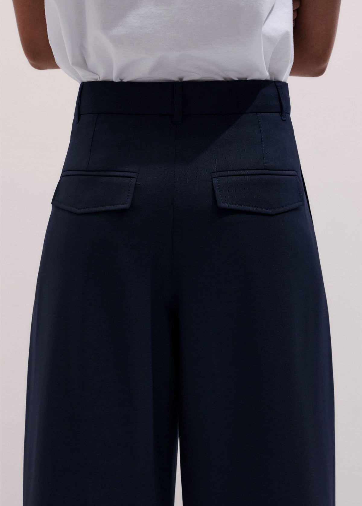 ME+EM Navy Extreme Taper Pant