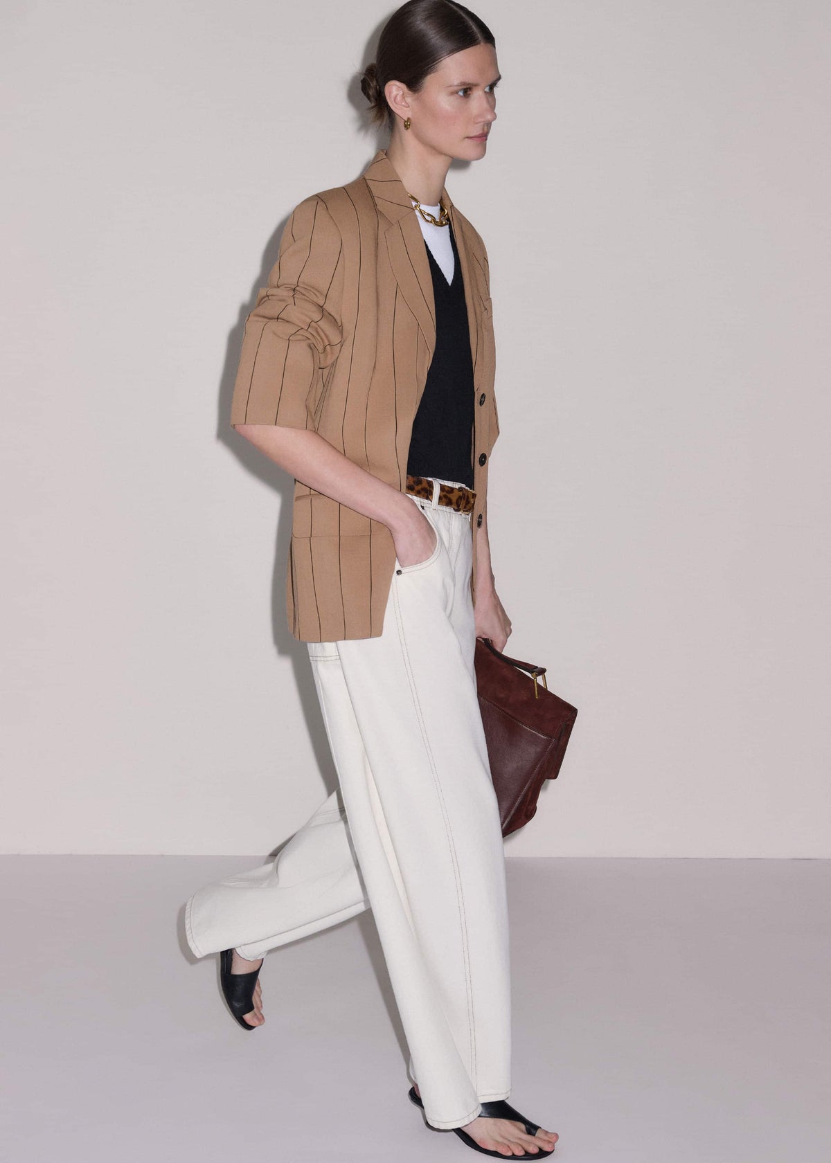 ME+EM White Ultimate Raglan Tee