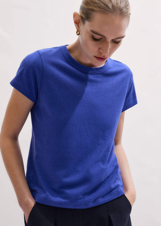 ME+EM Blue Soft Washed Tee