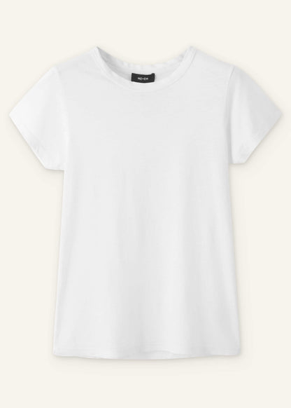 ME+EM White Soft Washed Tee