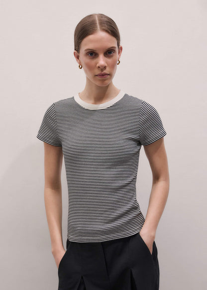 ME+EM Black Swan Slim Tee