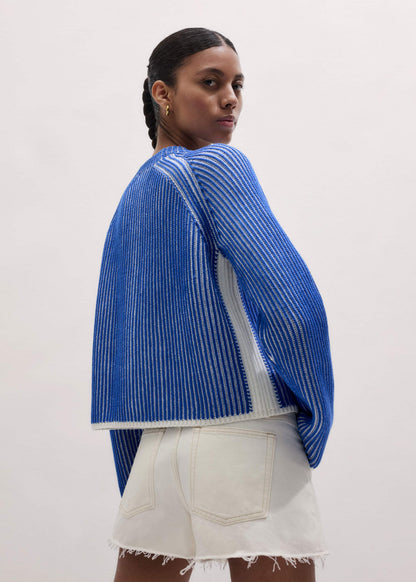 ME+EM White Soft Touch Cardigan