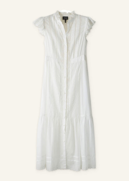 ME+EM White 2-in-1 Maxi Dress