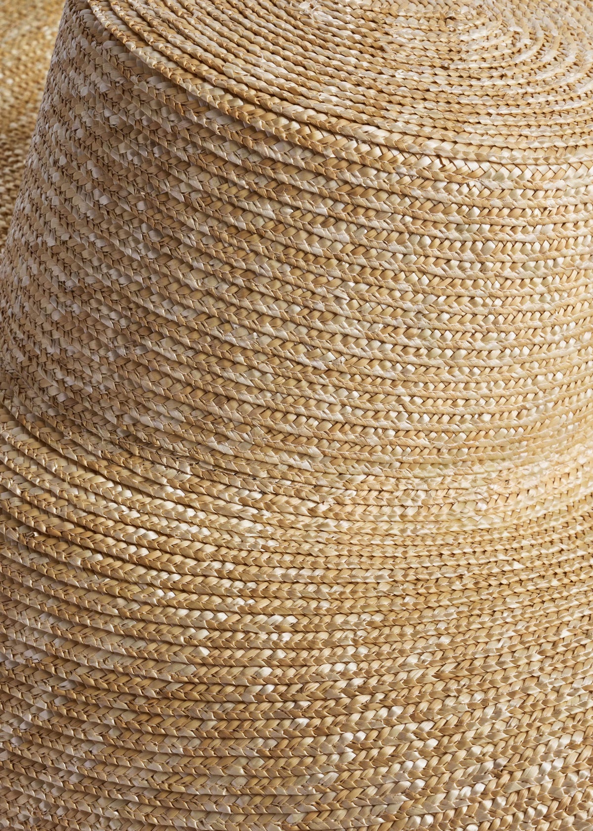ME+EM Natural Maxi Wide Straw Hat