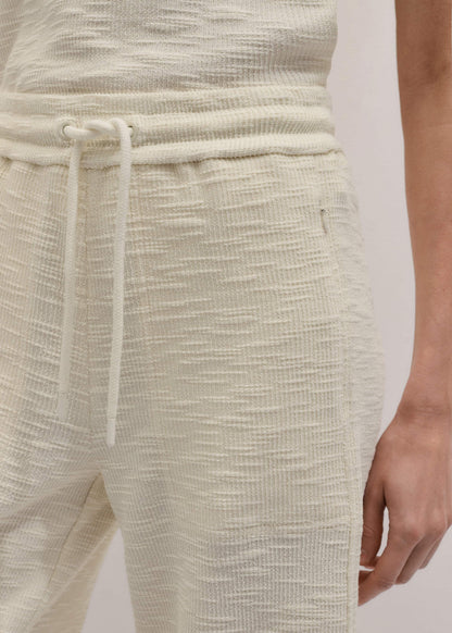 ME+EM Cream Wide-Leg Track Pant