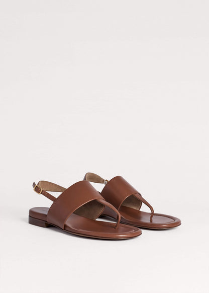 ME+EM Brown Minimal Sandal