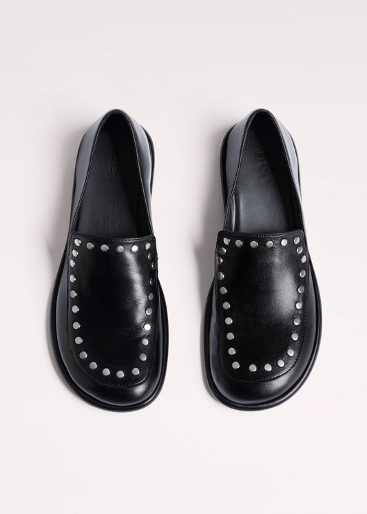 ME+EM Black Stud Travel Loafer