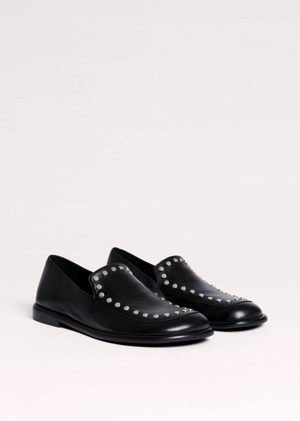 ME+EM Black Stud Travel Loafer