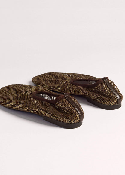 ME+EM Gold Asymmetric Slipper