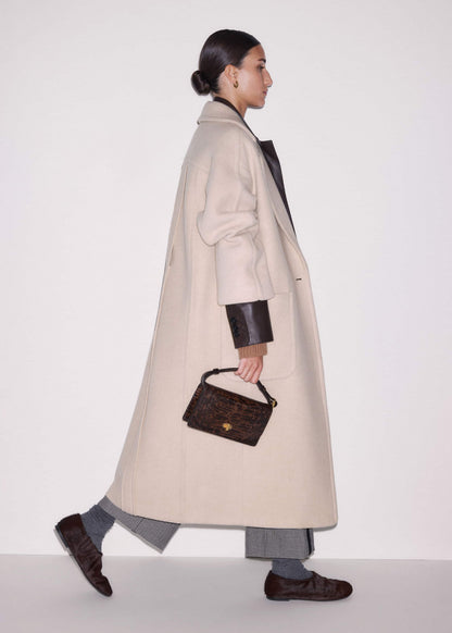 ME+EM Brown Asymmetric Slipper