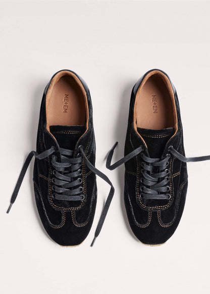 ME+EM Black Velvet Retro Runner