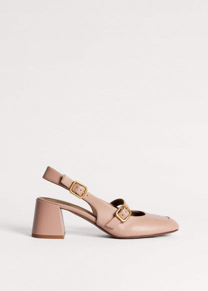 ME+EM Pink Mary Jane Slingback