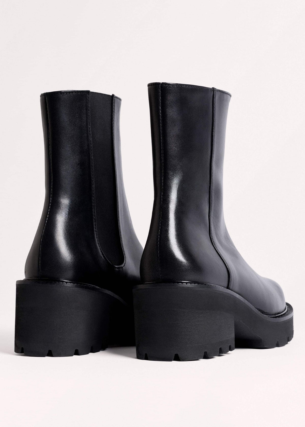 ME+EM Black Zip Front Boot