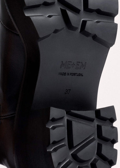 ME+EM Black Zip Front Boot