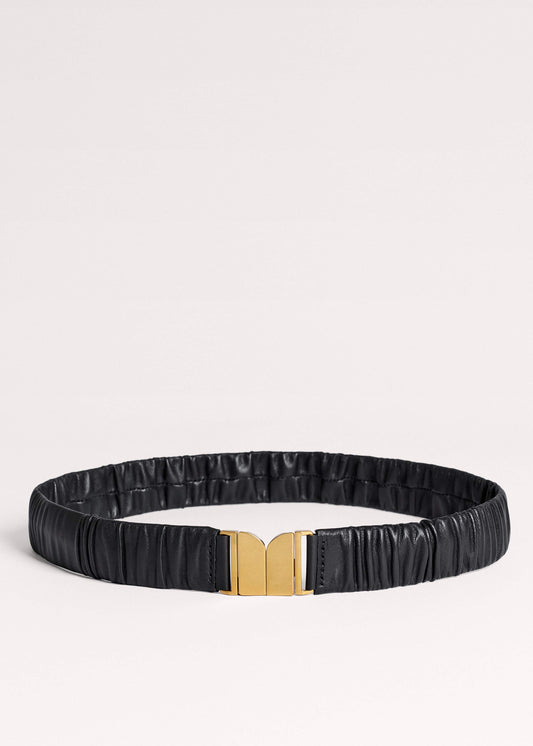 ME+EM Black Elasticated Belt