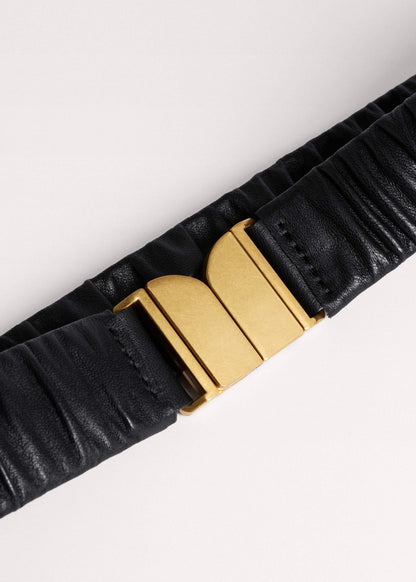 ME+EM Black Elasticated Belt